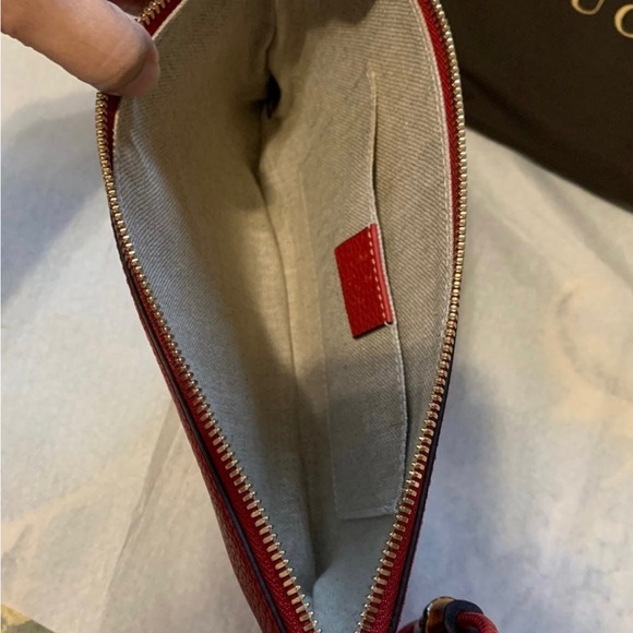 Auth. Gucci Bamboo tassel pouch - Picture 2 of 9
